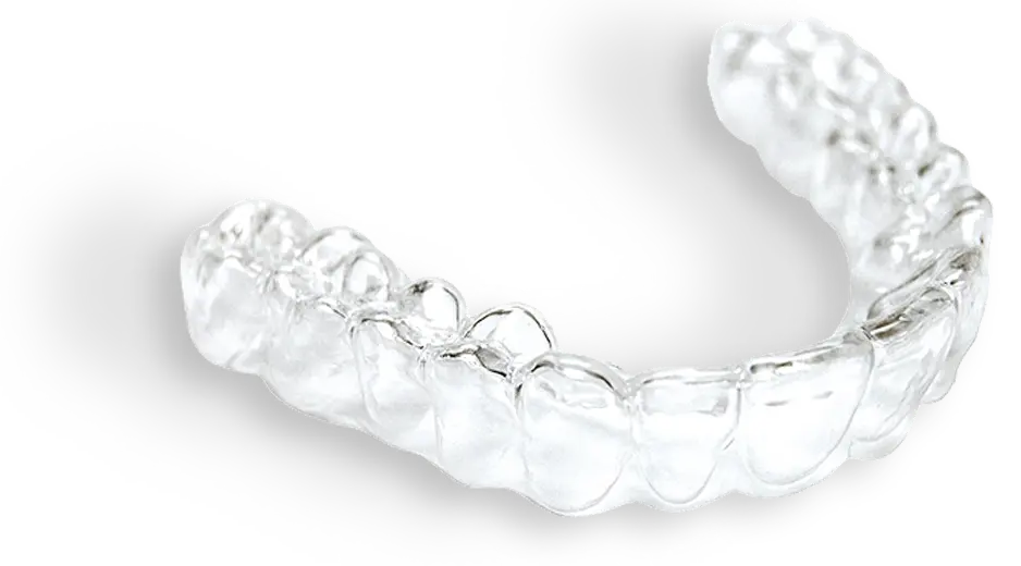 a clear dental aligner